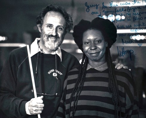 Jerry and Whoopi Goldberg